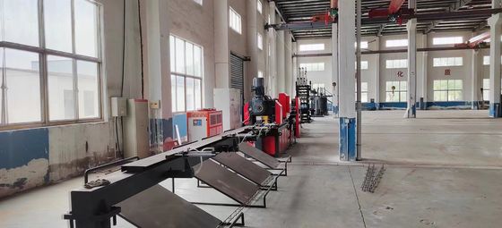 Máy chế tạo truss điện Hệ thống điều khiển PLC 0.3mm Lỗi về chiều dài