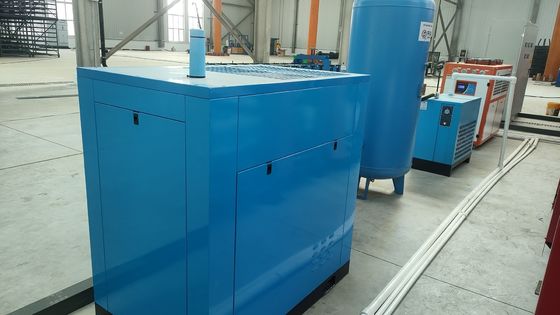 Động cơ trực tiếp Rotary Screw Air Compressor PLC cho công nghiệp